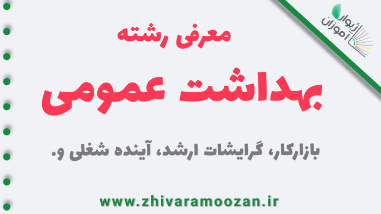 معرفی رشته بهداشت عمومی – بازارکار، گرایشات ارشد، آینده شغلی و…