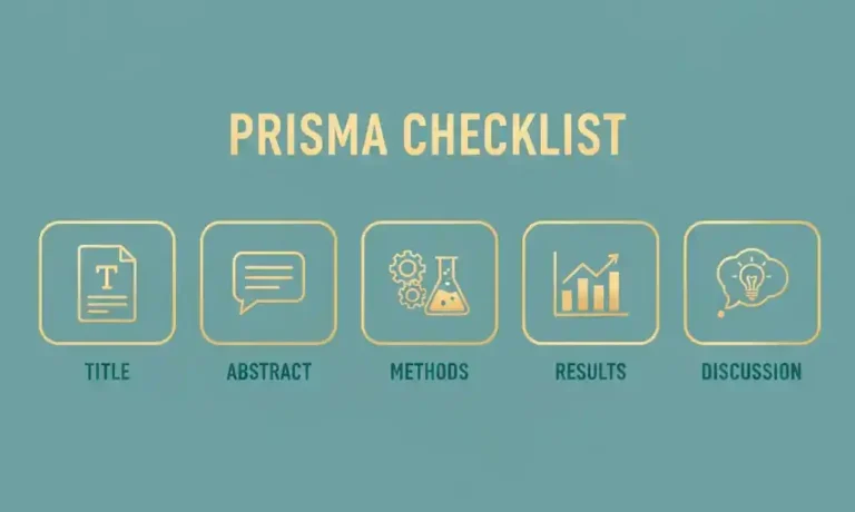 PRISMA Checklist چیست؟ آموزش کامل مرور نظام‌مند و متاآنالیز