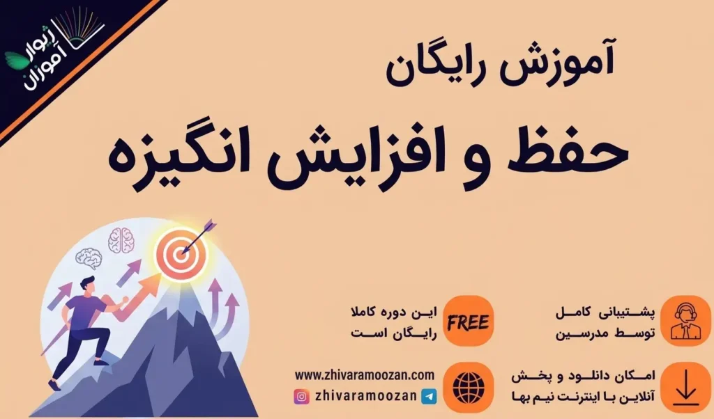 آموزش رایگان حفظ و افزایش انگیزه
